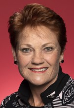 Official parliamentary portrait of Pauline Hanson